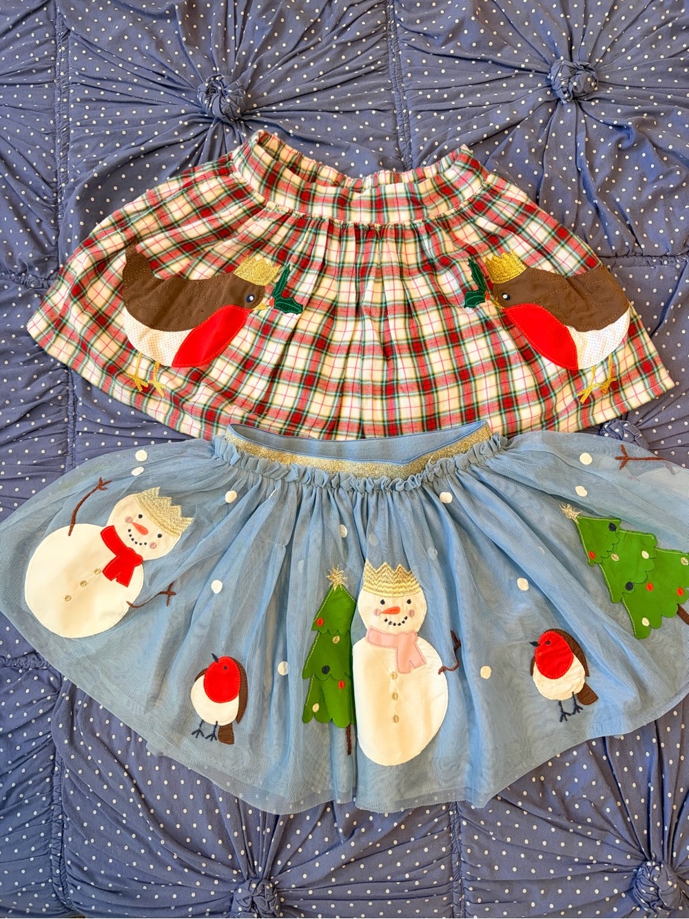 Mini Boden Holiday skirts bundle